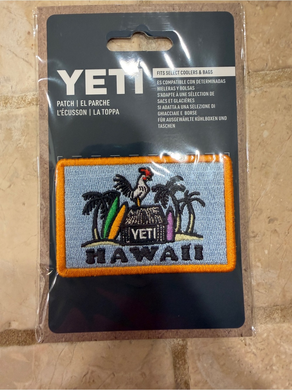 Yeti Hawaii Surf Shack Patch Brand New Hawaii Exclusive